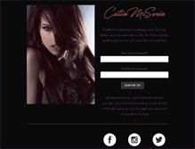 Tablet Screenshot of caitlinmcswain.com